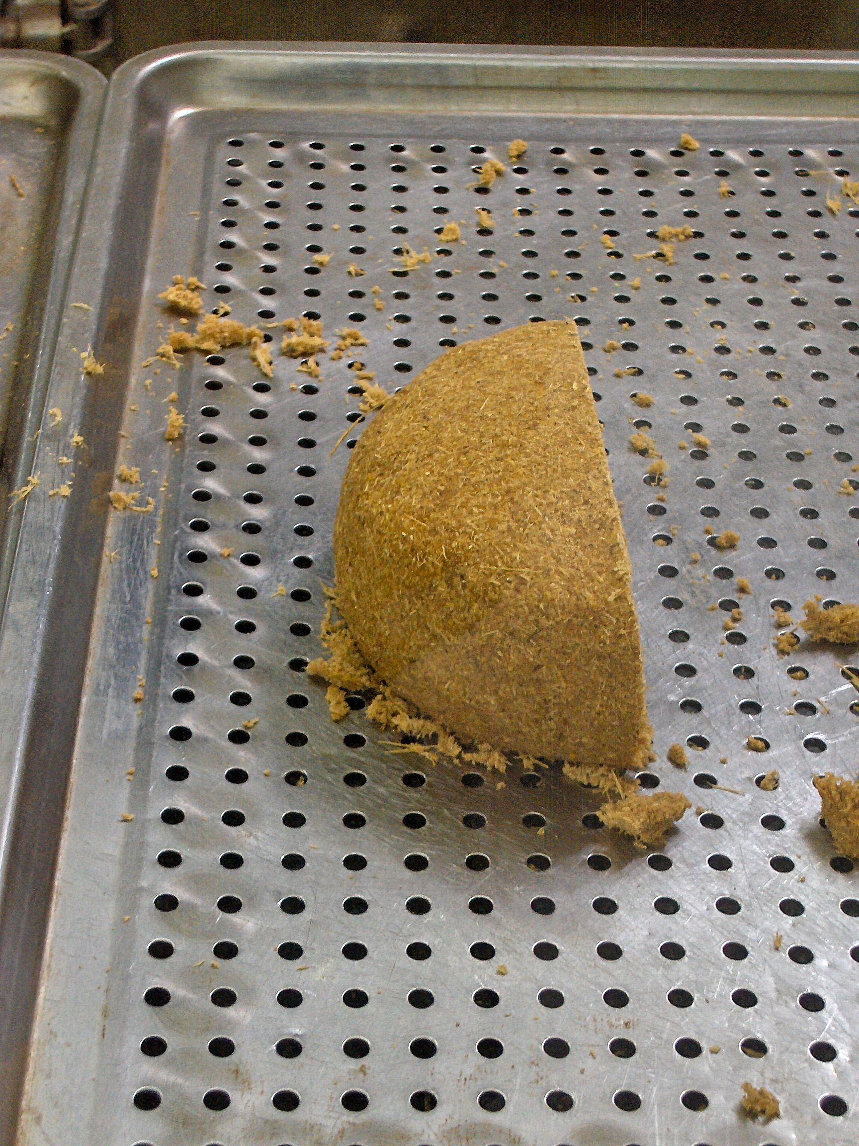 Leaf cake Leaf cake made for feeding Pandas.