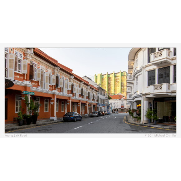 Keong Saik Road in Singapore.