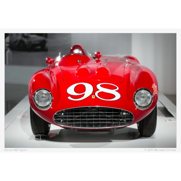 1955 Ferrari 857 Sport.