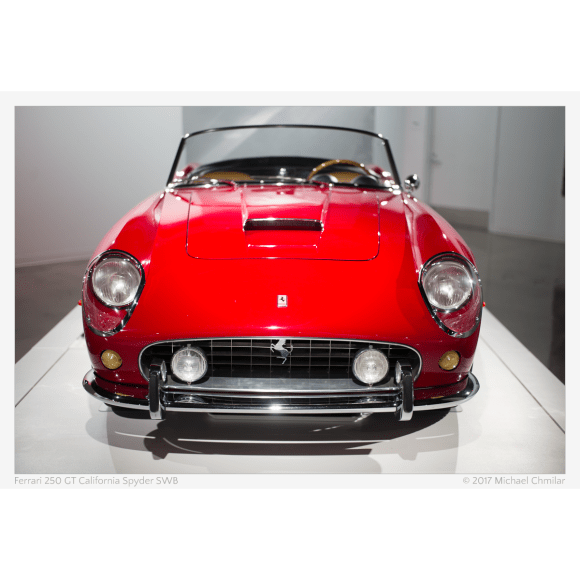 1961 Ferrari 250 GT California Spyder SWB.